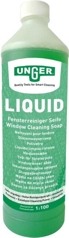 Unger Glazenwasserszeep  1 liter  - professionele glas- en ruitenreiniger