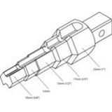 Gedore - 380 - Ratel - Verchroomd - 2-Componenten Greep