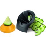 Triangle - Spiraalsnijder - Groentespiralen - Roestvrij Staal en ABS-Kunststof