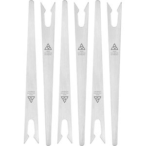 Triangle Antipasti Vorkenset - 6 Stuks - Roestvrij Staal - Vaatwasmachinebestendig