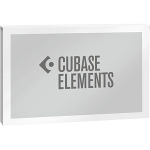 Steinberg Cubase Elements 13 Audio MIDI sequencer, opnamesoftware voor studiotoepassingen of thuisopnames (workflow- en prestatiegeoptimaliseerd, nieuwe functies: Iconica Sketch orkestbibliotheek