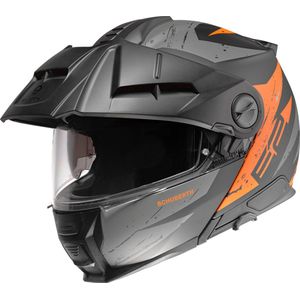 Schuberth E2 Explorer - Modular Helm - Zwart Oranje - Ventilatie en Comfort