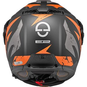 Schuberth - E2 Explorer - Systeemhelm - Zwart Oranje