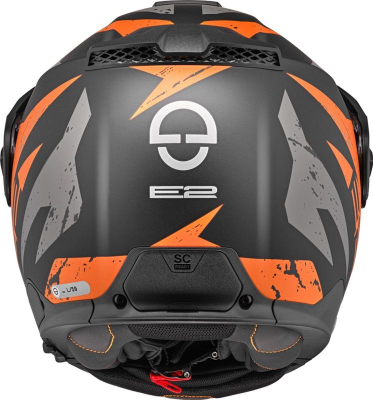 Schuberth - E2 Explorer - Systeemhelm - Zwart Oranje