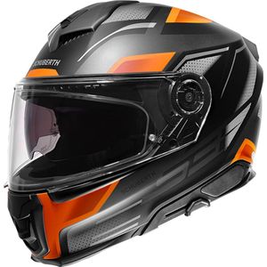 Schuberth - S3 Storm - Helm - Zwart Oranje - Materiaal Kunststof