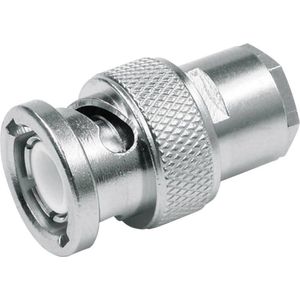 Telegärtner - J01002A0609 - BNC Draadconnector - Zilver - Roestvrij Staal