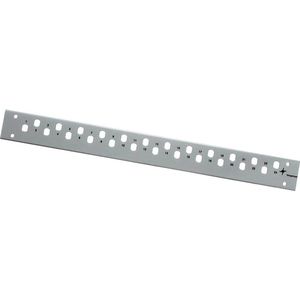 Telegärtner Voorklep - 1U - 12 poorten, Server accessoires, Grijs