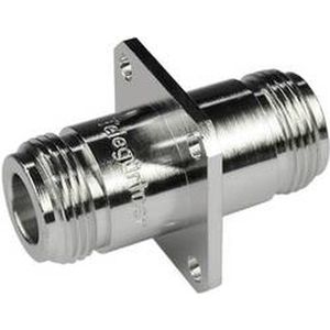 Telegärtner - Installatieadapter - Zilver - Type Contactdoos - 50 Ohm