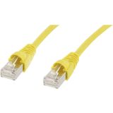 Telegärtner MP8 FS500 Patchkabel Cat.6A ISO gelb 0,5m