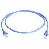 Telegärtner MP8 FS500 Patchkabel Cat.6A ISO blau 15m