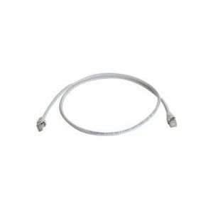 Telegaertner L0006D0080 RJ45 netwerkkabel, patchkabel CAT 5e F/UTP 25,00 m, grijs, vlamvertragend, met Ra