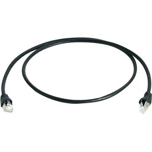 Telegärtner MP8 FS500 Patchkabel Cat.6A ISO sw 0,25m