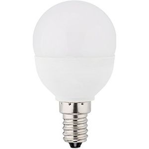 Müller-Licht LED lamp MiniGlobe vervangt 25 W, plastic, E14, 3 W, wit, 1-delige set