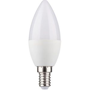 Müller-Licht LED-lamp in kaarsvorm, 5,5 W, polycarbonaat, wit