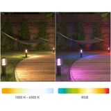 Staande LED-lamp voor buiten Müller-Licht Petunia 404040 LED vast ingebouwd Vermogen: 3.6 W RGB