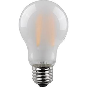 MÜLLER-LICHT Retro LED A60 gloeilamp, E27 mat, 7,5 W, vervangt 60 W, nostalgisch warm wit licht (2700 K) voor een gezellige sfeer, 806 lm, niet dimbaar, levensduur 15000 uur