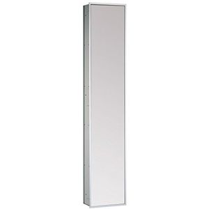 EMCO asis Kastmodule (300) met spiegel UP, 1584 mm, zonder inbouwframe, aluminium/spiegel