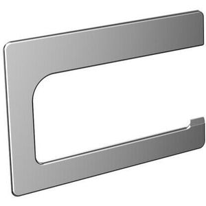 Emco Art toiletpapierhouder, chroom, toiletpapierhouder, zonder deksel, rolhouder, wandmontage - 160000101