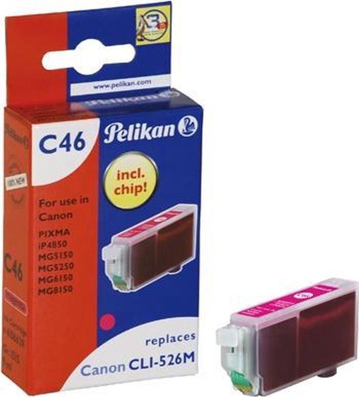 Pelikan Tintenpatrone kompatibel mit Canon CLI-526 Gr. 1515 magenta 9m