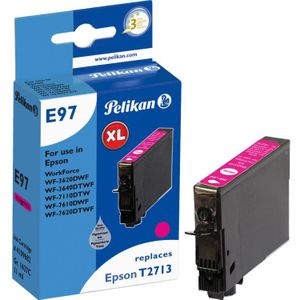 Pelikan Inktcartridge magenta E97 (4109682) inkt Compatibel met Epson T2713