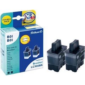 Pelikan B01 inktcartridge Zwart Multipack 2 stuk(s)