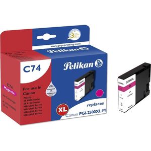 Pelikan cartridge Canon C74 PGI-2500XL M comp. magenta 319583