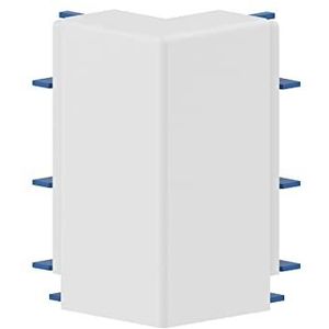 Habengut buitenhoek voor plint van PVC, kleur: Wit Inhoud: 1 stuk - voor muuruitsteeksels in ruimten