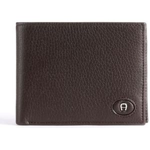 AIGNER Basics Portemonnee leer 12 cm ebony