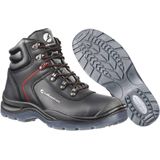 Albatros - Gravitation Mid Werkschoen - Zwart - Leder - S3 Bescherming