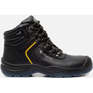 631120 Sicherheitsschuh gravity ctx mid S3 wr src schwarz/gelb,45 - Albatros