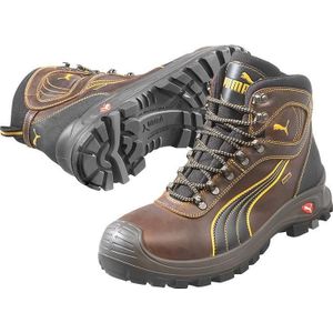 Puma veiligheidsschoenen hoog s3 kruipneus 63022 39 bruin