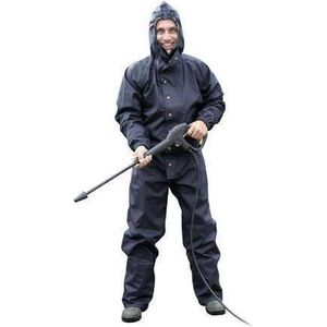 Kerbl - Spuitoverall - Werkoverall - Donkerblauw - Waterdicht, Ademend, Elastische Tailleband
