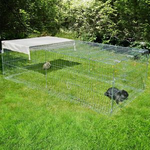 Kerbl Ren Luxus met Puntdak L220xB103xH85cm