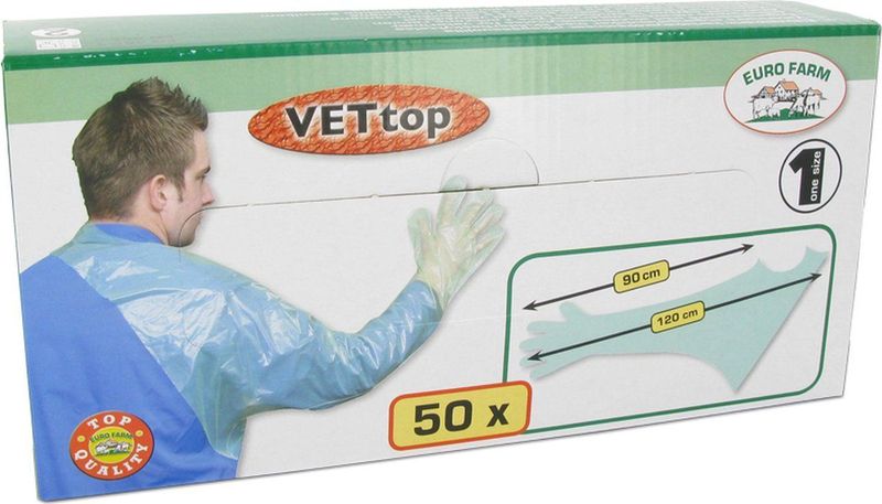 EHBO Handschoenen - Groen - 50 Stuks - 120cm Lang