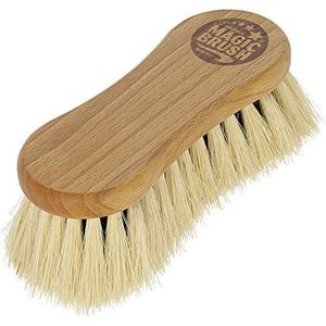 Magic Brush - Combi Paardenborstel - Groen - Beukenhout