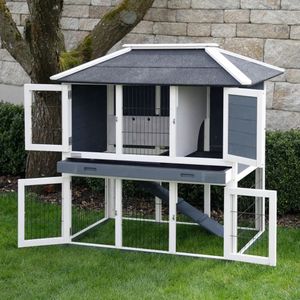Kerbl Huisdieren Knaagdierenhok Villa 118x68x118cm Konijn
