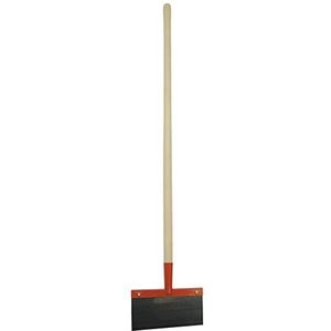 Stoßscharre 30 cm breit mit Stiel, Scharre aus Federstahl 1 mm stark - Kerbl