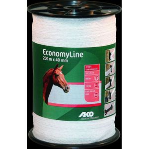 Ako - Lint Economyline - Wit - 40mm - 200mtr.