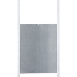 Kerbl Kippen Schuifdeur van aluminium, 220 x 330 mm