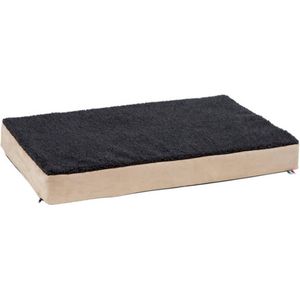 Kerbl Pet Kerbl 80327 Memory Foam matras, 60 x 100 cm, beige/antraciet