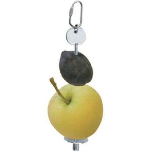 Voerhouder - Metaal - Voor Knaagdieren en Vogels - Lengte 20cm