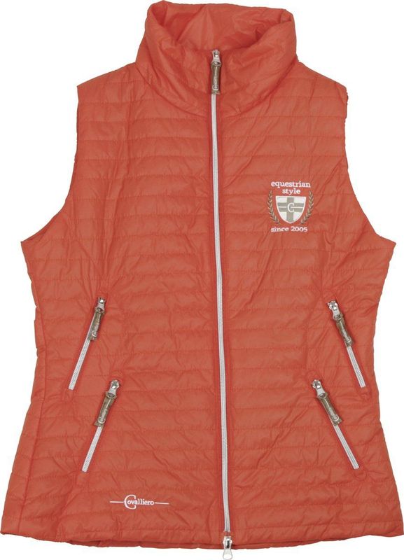 Covalliero - Bodywarmer - Oranje - Polyamide - Lichtgewicht en Ademend