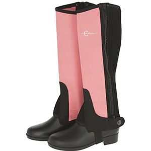 Covalliero Kinderminichaps Lilli Black/Pink, maat 128 Chaps,