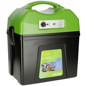 Kerbl Titan A 1600 accu weideafrastering, 1,6 J wilgenhek apparaat accuapparaat 12 volt