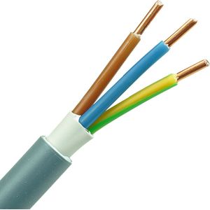 YMvK-mb Installatiekabel - Zwart - 4 mm2 - 500 Meter