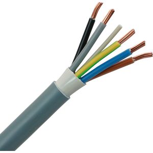YMvK - Installatiekabel - 500 Meter - 5 Aders - 10 mm2 - Brandveilig