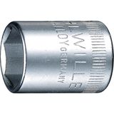 Steckschl.-Einsatz 1/4" 6 mm 6kt. Stahlwille