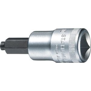 Stahlwille Dopsleutelbit | 1/2 inch binnen-6-kant, met nok | sleutelwijdte 10 mm | lengte 60 mm | 1 stuk - 03070010 03070010