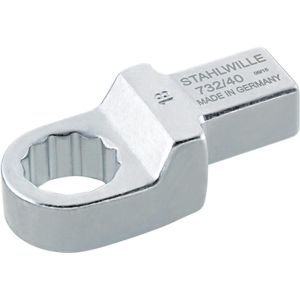 Stahlwille Ringinsteekgereedschap | sleutelwijdte 15 mm 14 x 18 mm | chroom-legering-staal | chroom-vanadium | 1 stuk - 58224015 58224015