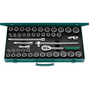 Stahlwille - Dopsleutelset - 45-delig - Chroom-legering-staal